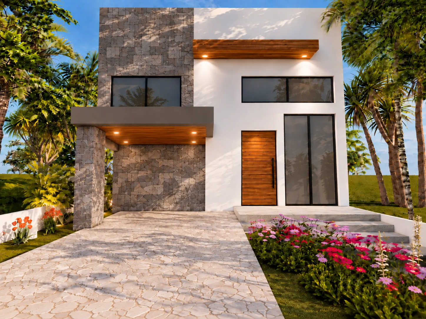 modern_home_in_cancun house in kira by cumbres